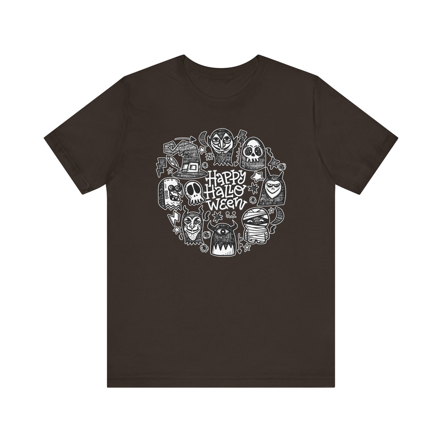 Sketchy Monster Halloween Crew - Unisex Shirt