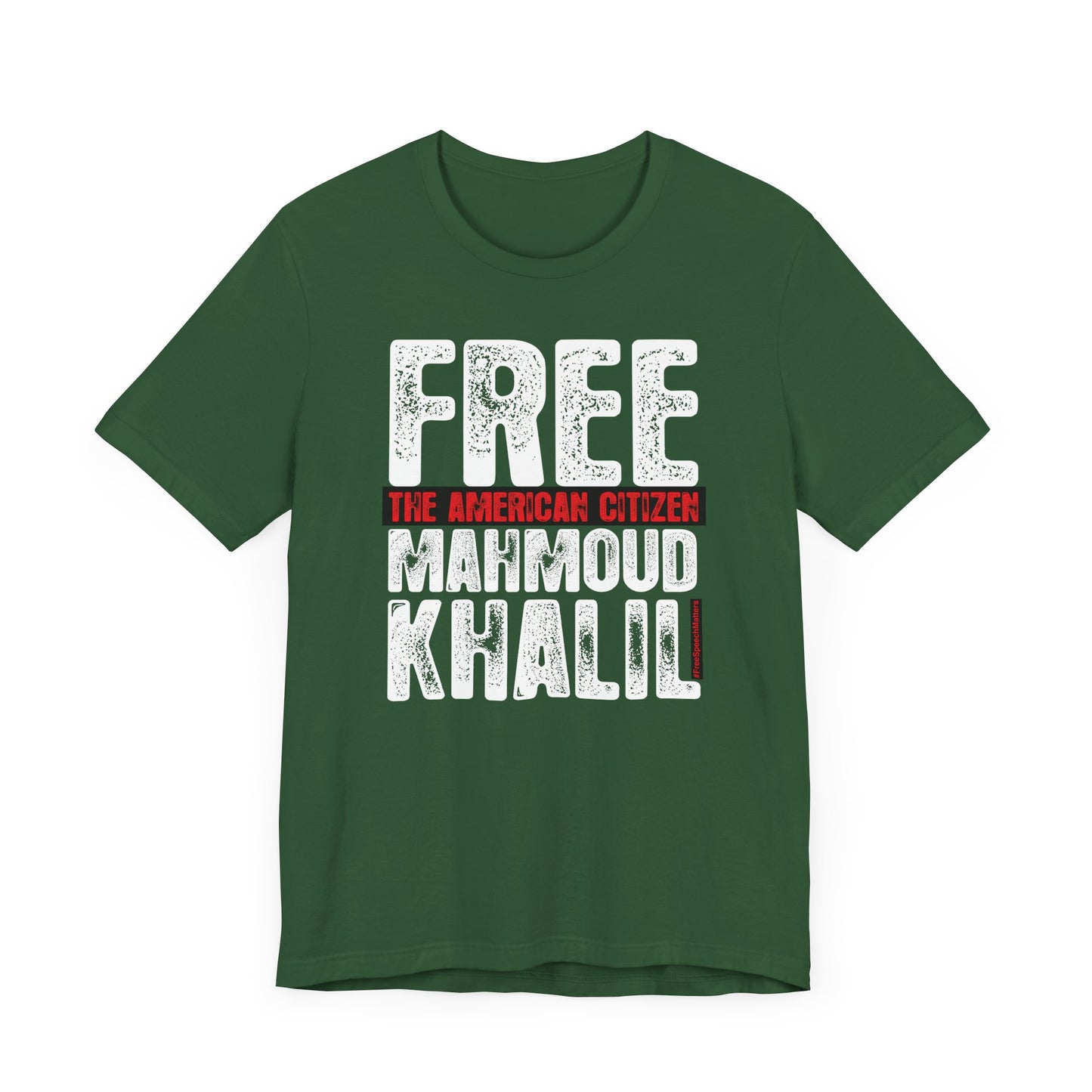 Free Mahmoud Khalil – #FreeSpeechMatters - Unisex Tee