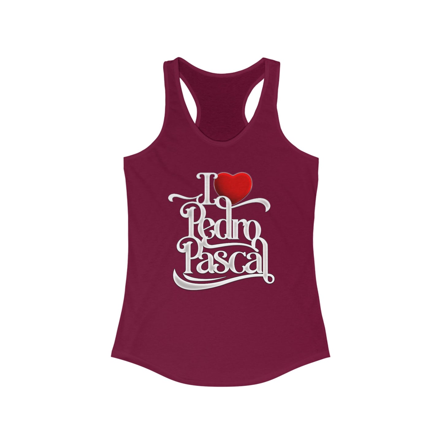 I Love Pedro Pascal - Women's Racerback Tank