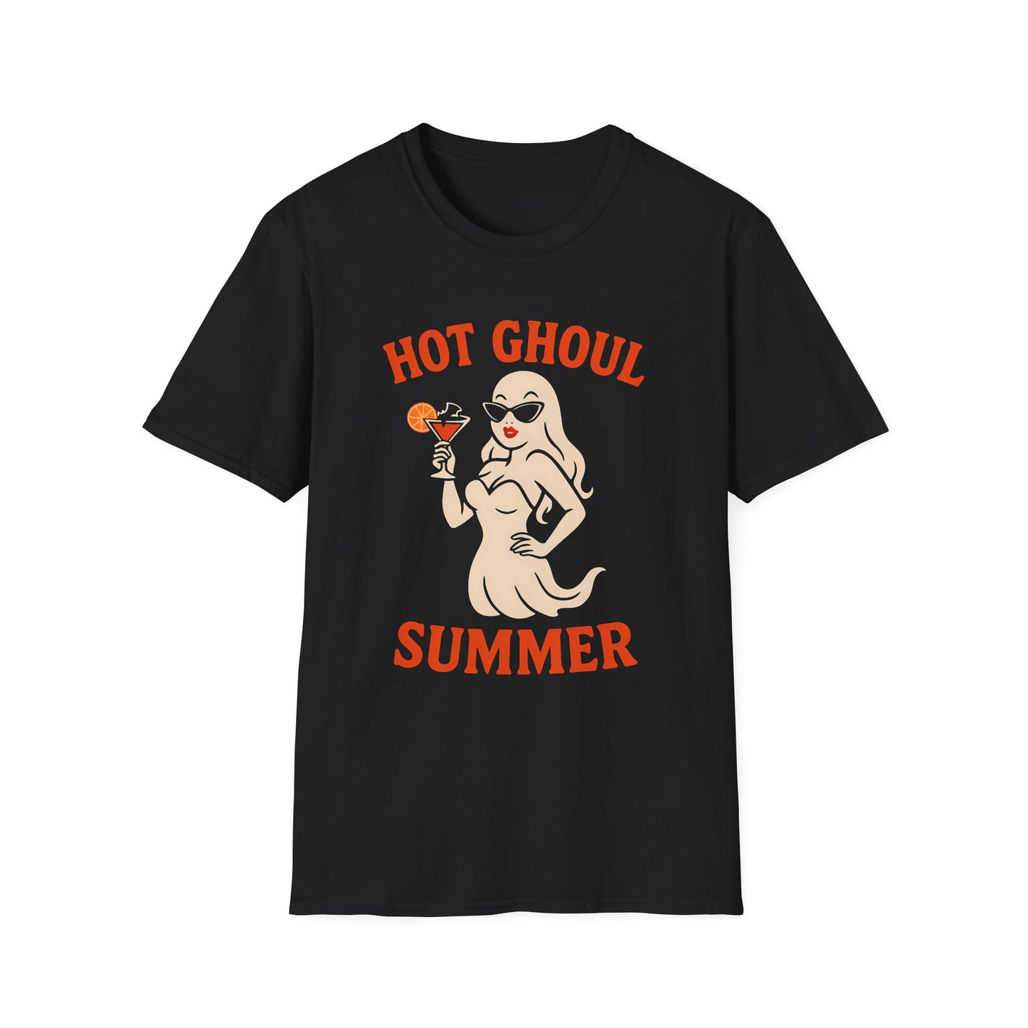 Hot Ghoul Summer Design - Halloween Favorite Tee