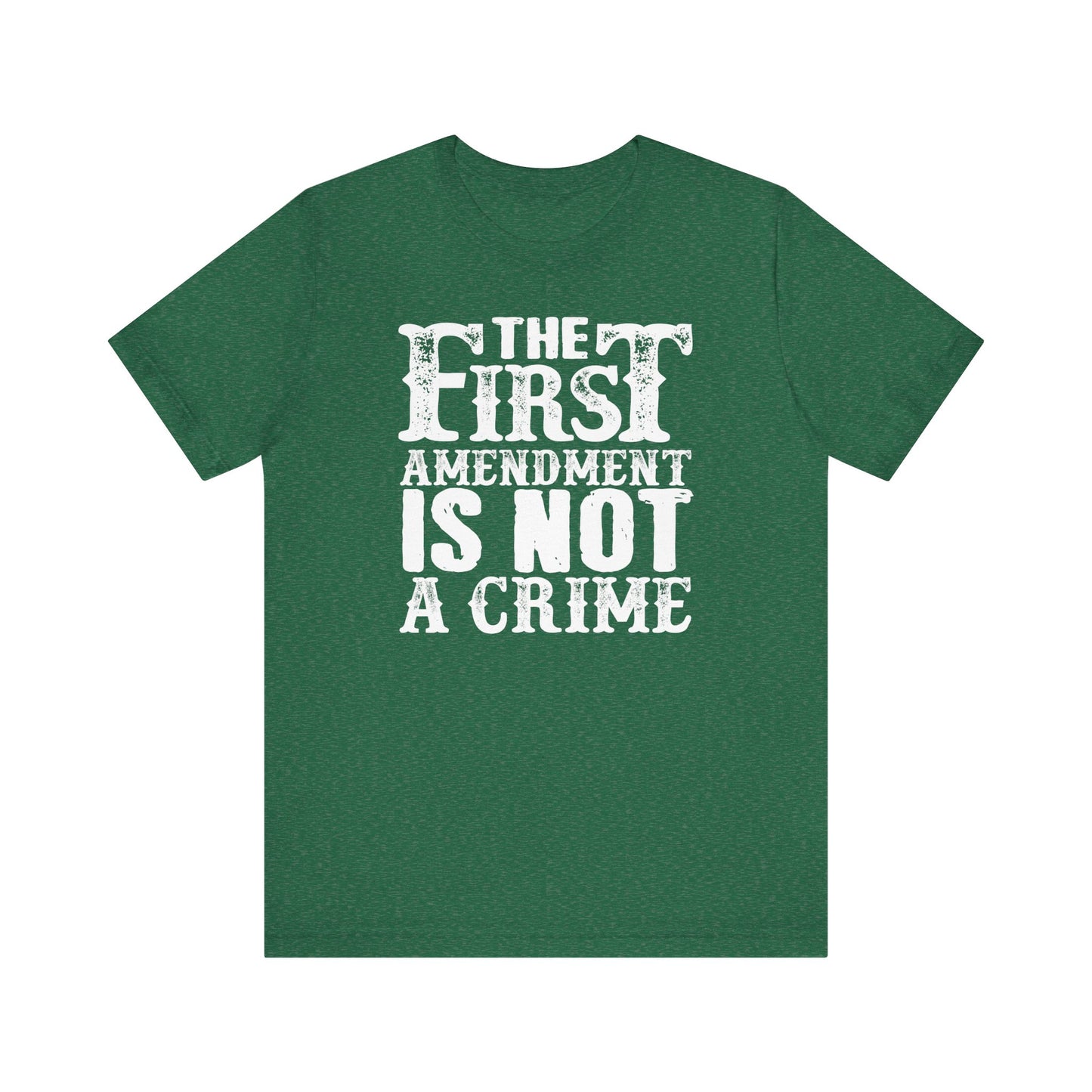 The First Amendment is not a Crime - Unisex Shirt