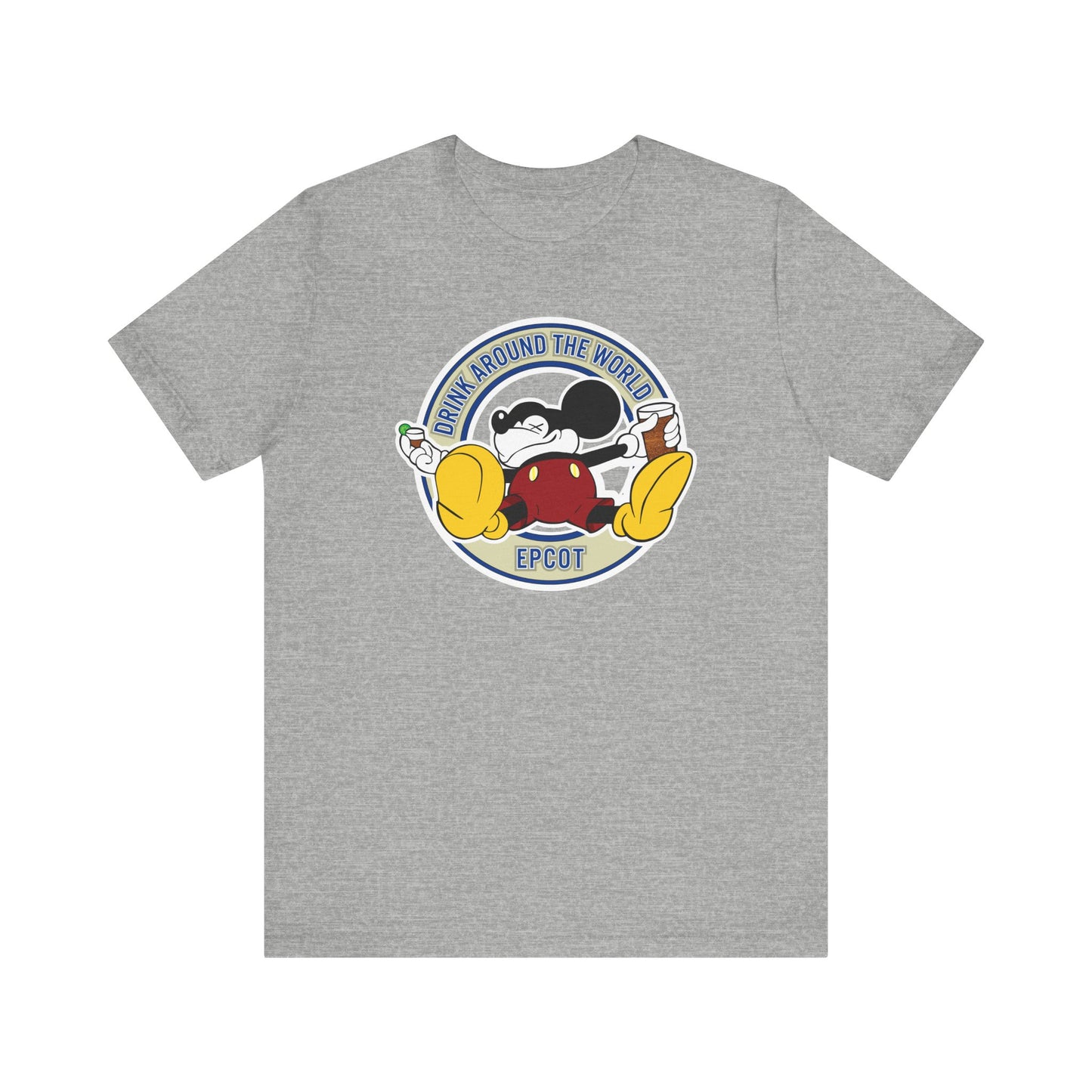 Tipsy Mickey - Epcot Group Drinking Shirt