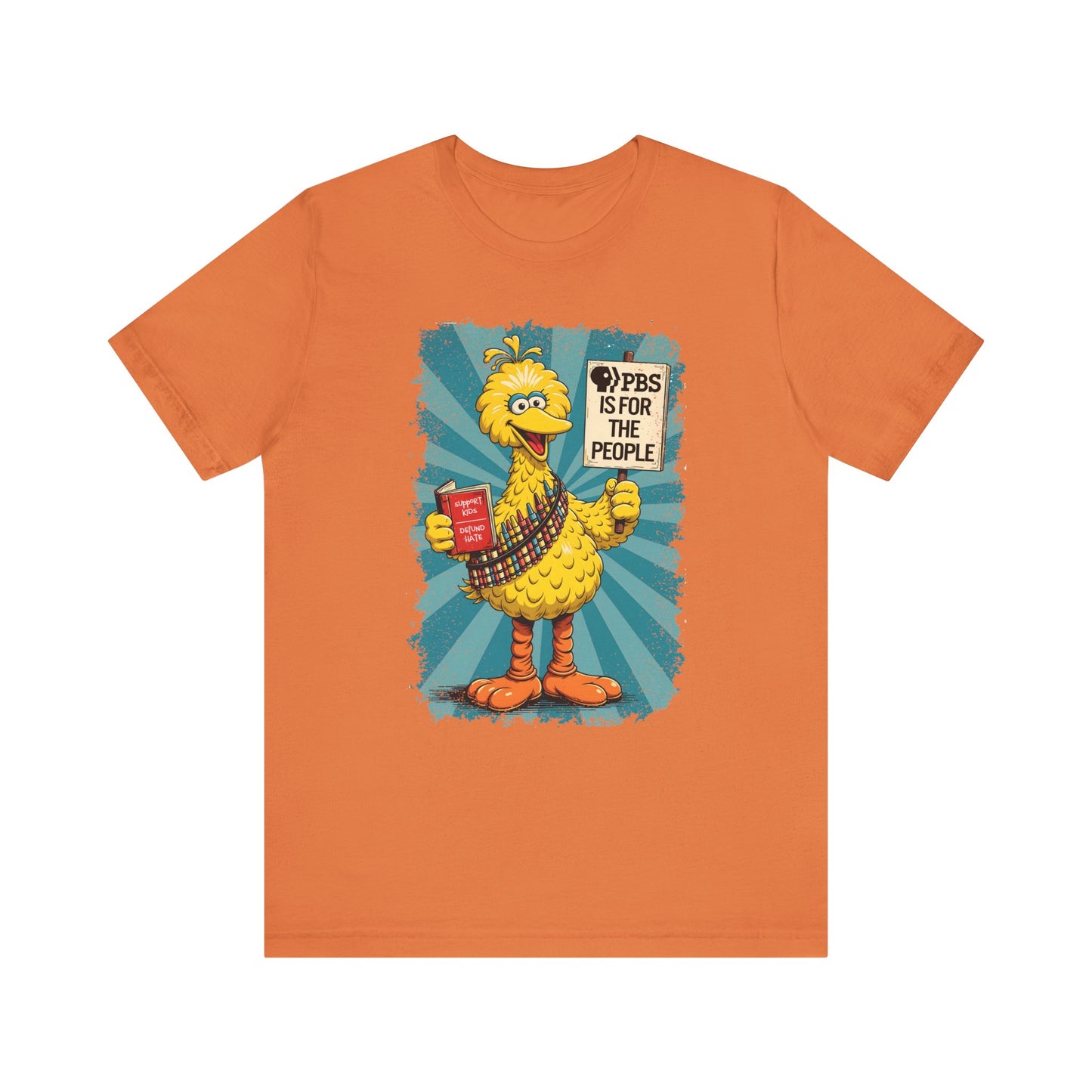 Big Bird Protest Tee - SAVE PBS