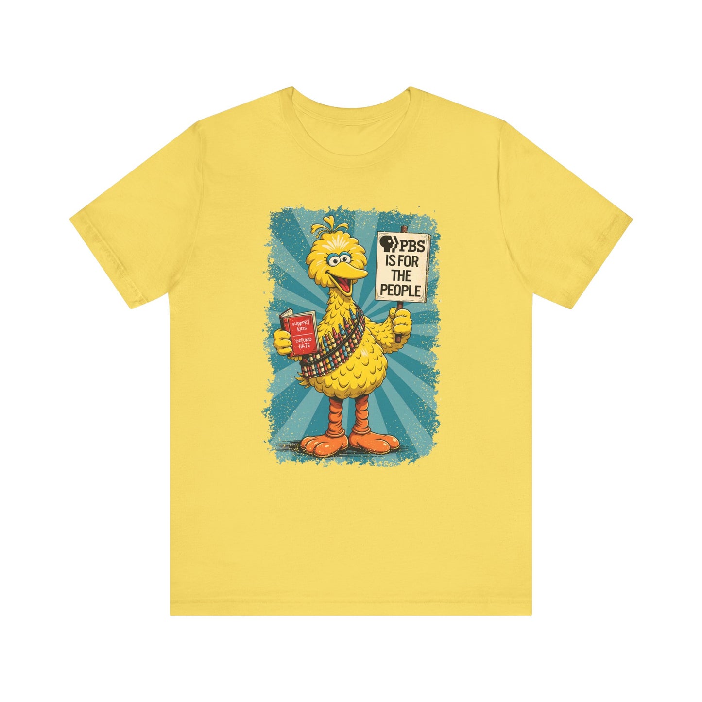 Big Bird Protest Tee - SAVE PBS