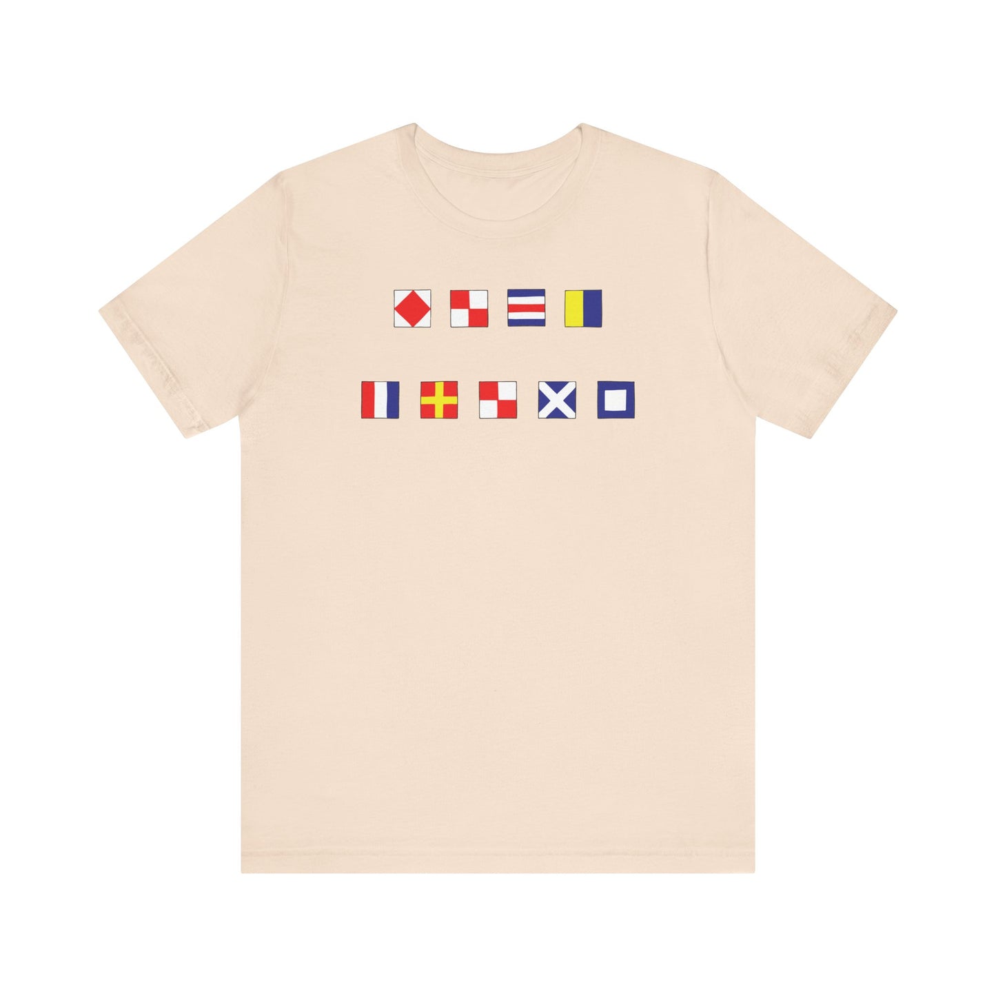 FvCK TRUMP | Nautical Flag Edition | Unisex Tee