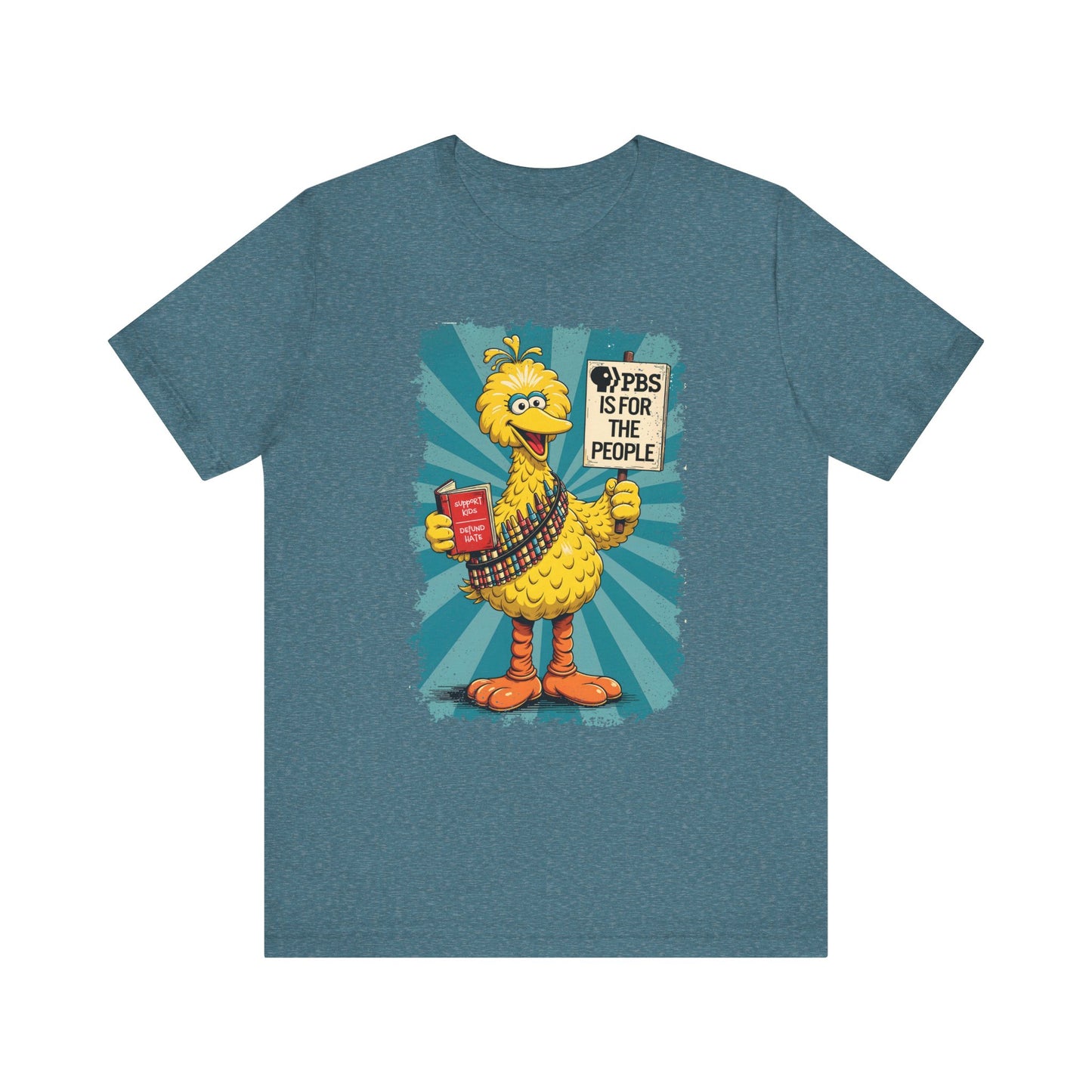 Big Bird Protest Tee - SAVE PBS