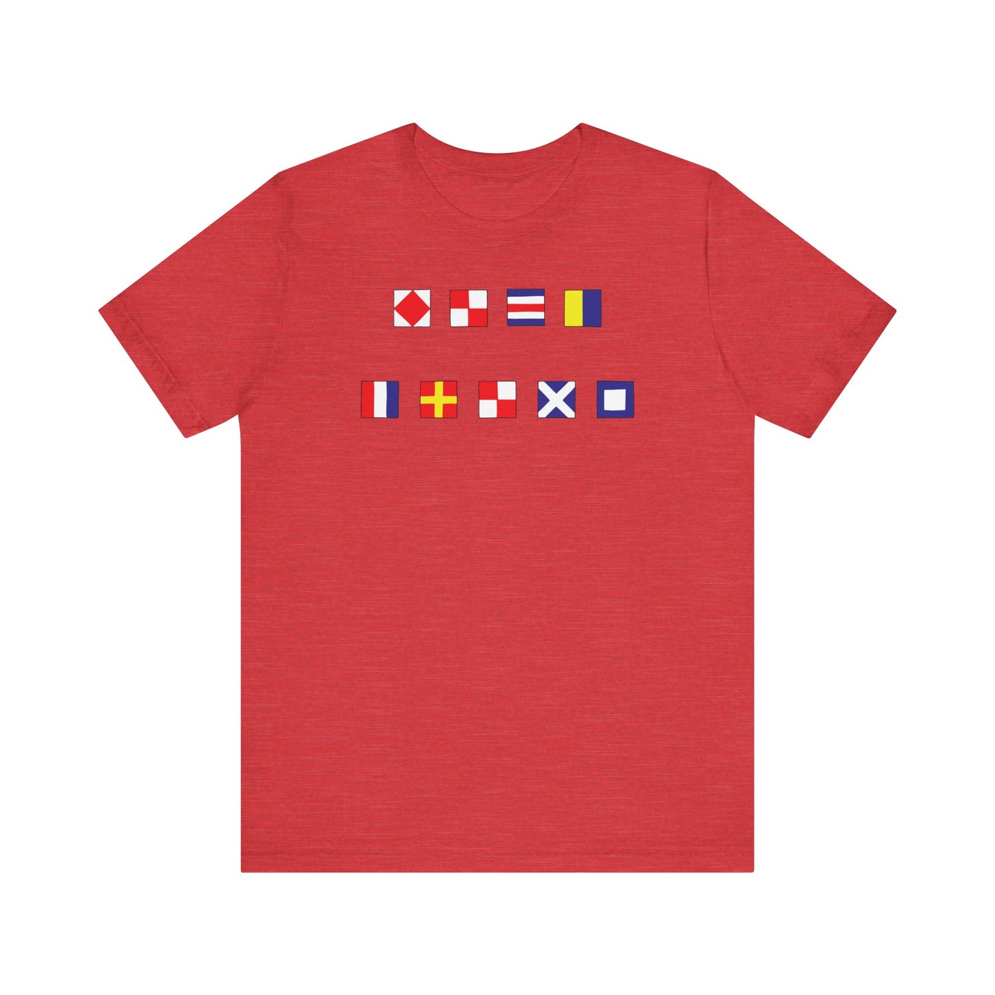 FvCK TRUMP | Nautical Flag Edition | Unisex Tee