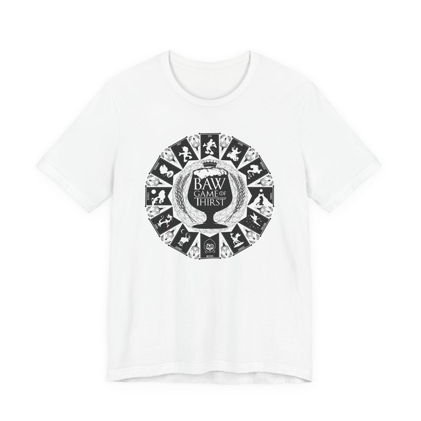 Game of Thirst Epcot Group Drinking Shirt