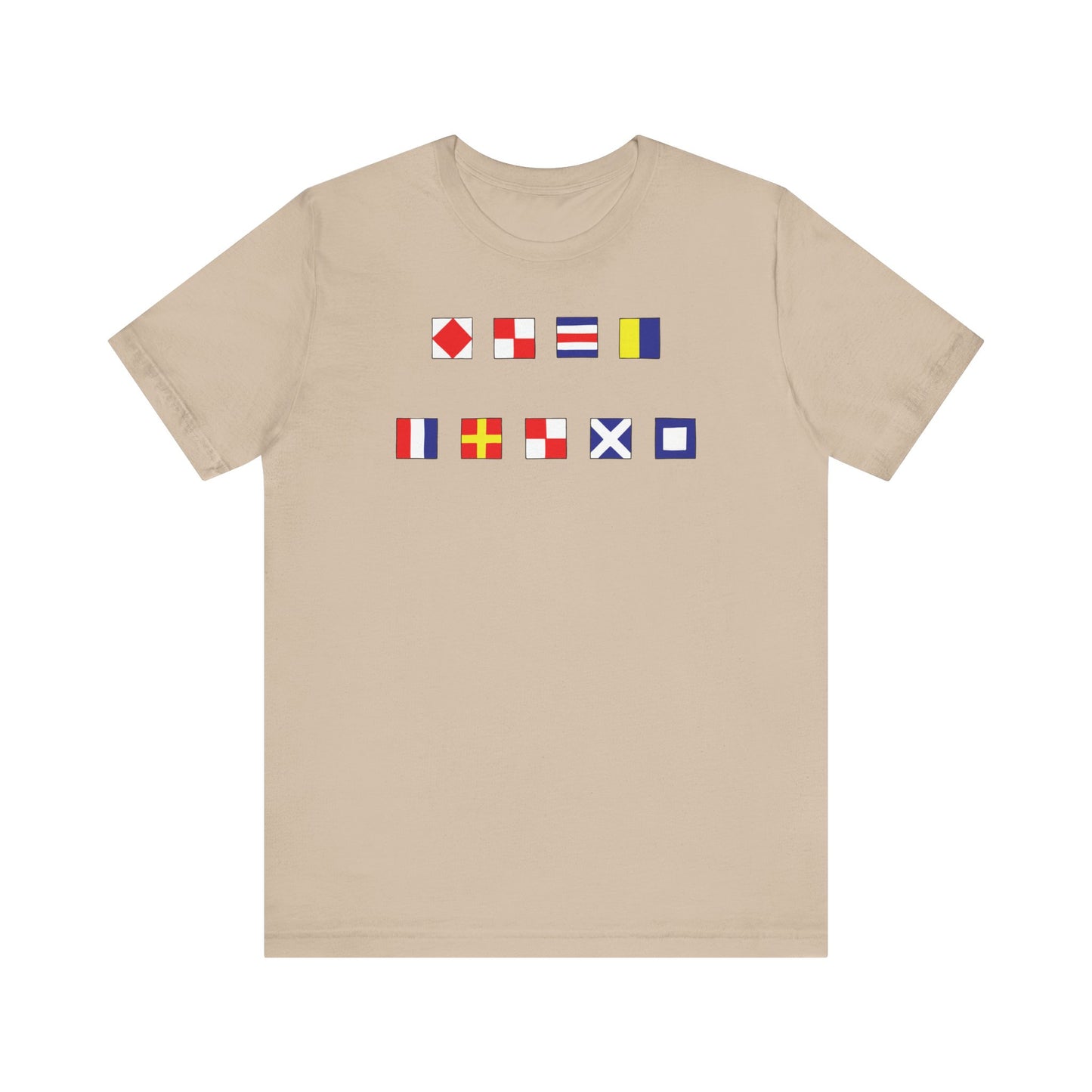 FvCK TRUMP | Nautical Flag Edition | Unisex Tee