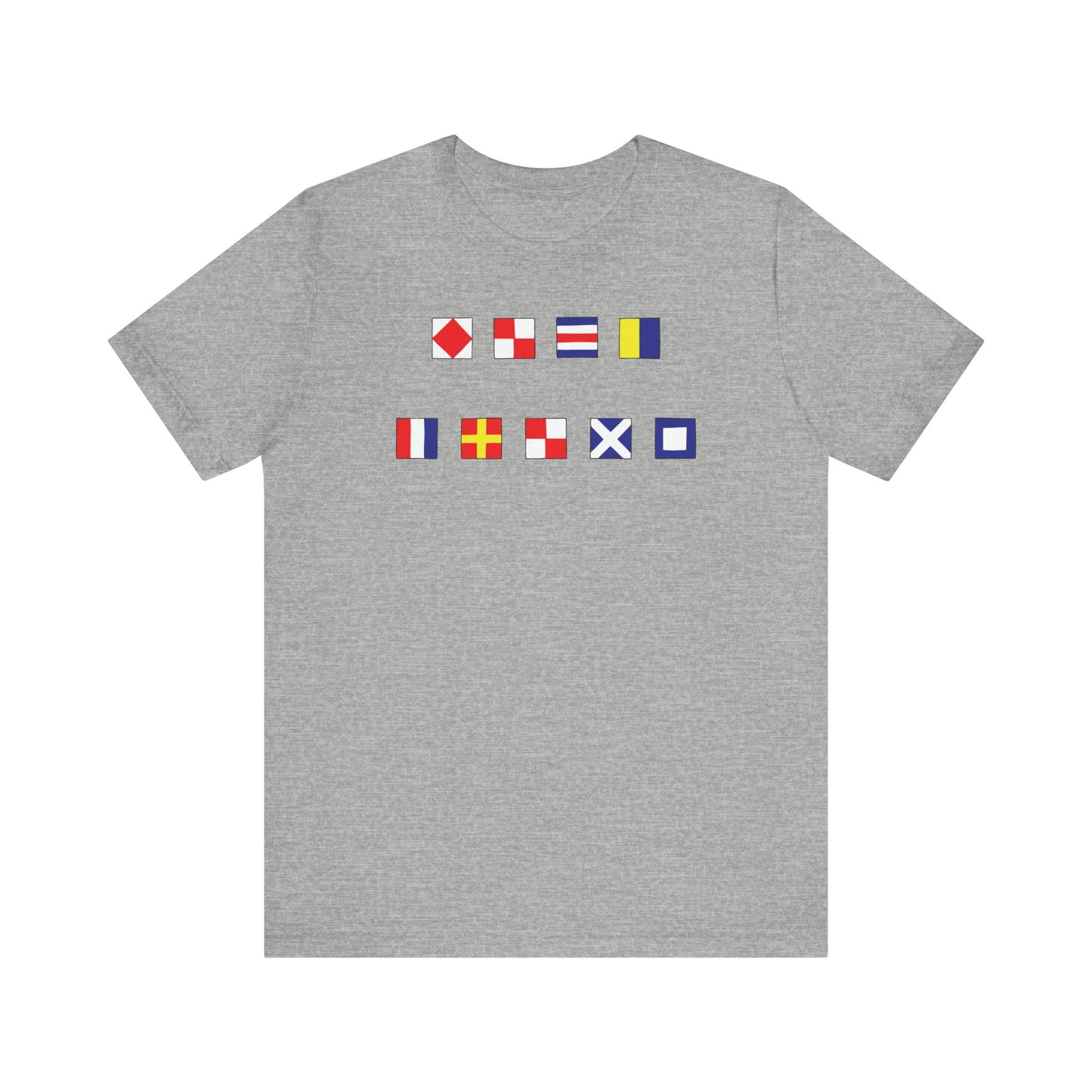 FvCK TRUMP | Nautical Flag Edition | Unisex Tee