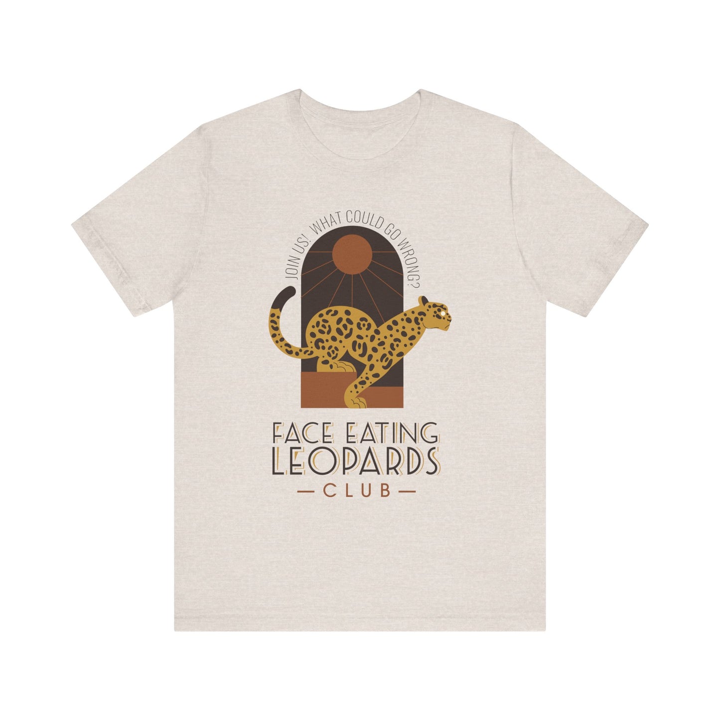 Face-Eating Leopard Party - Unisex Shirt