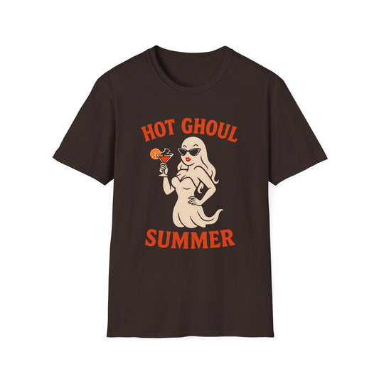 Hot Ghoul Summer Design - Halloween Unisex Tee