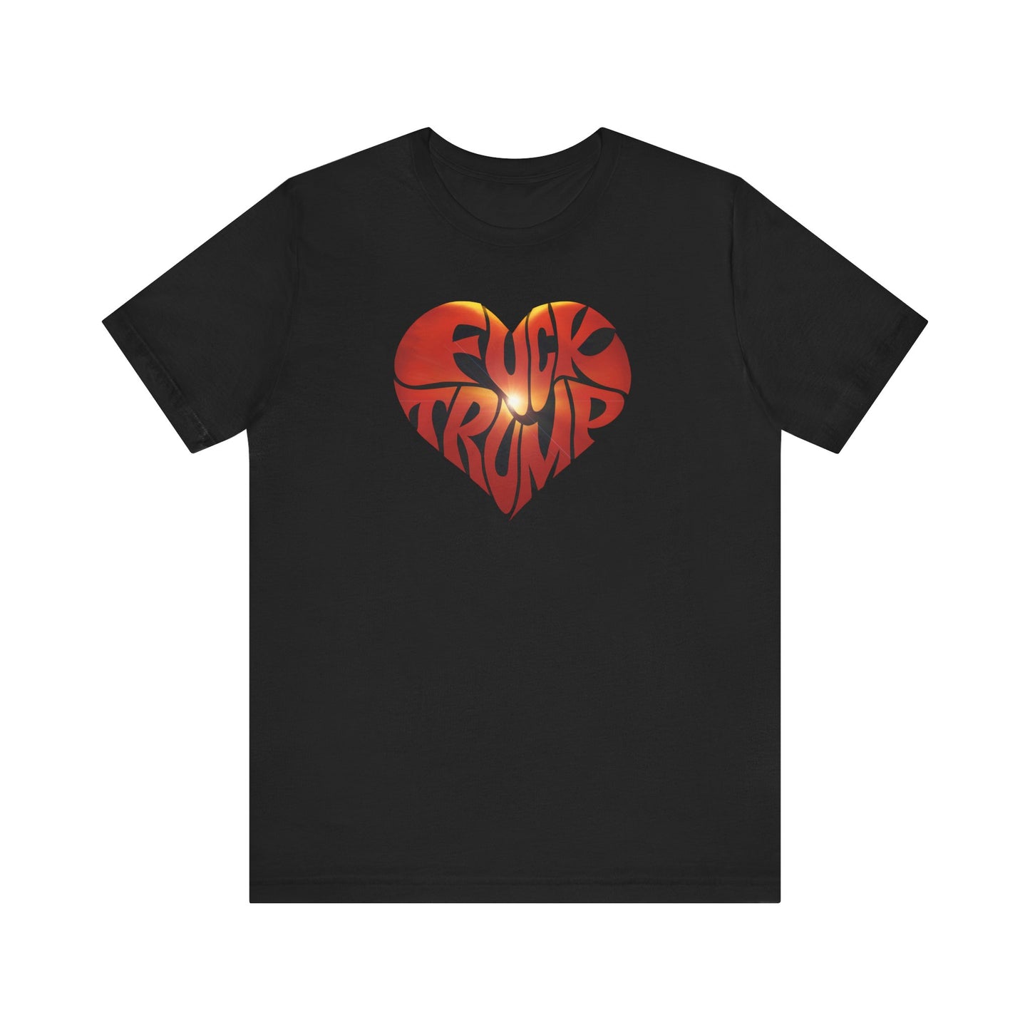 Fuck Trump Heart Unisex Shirt