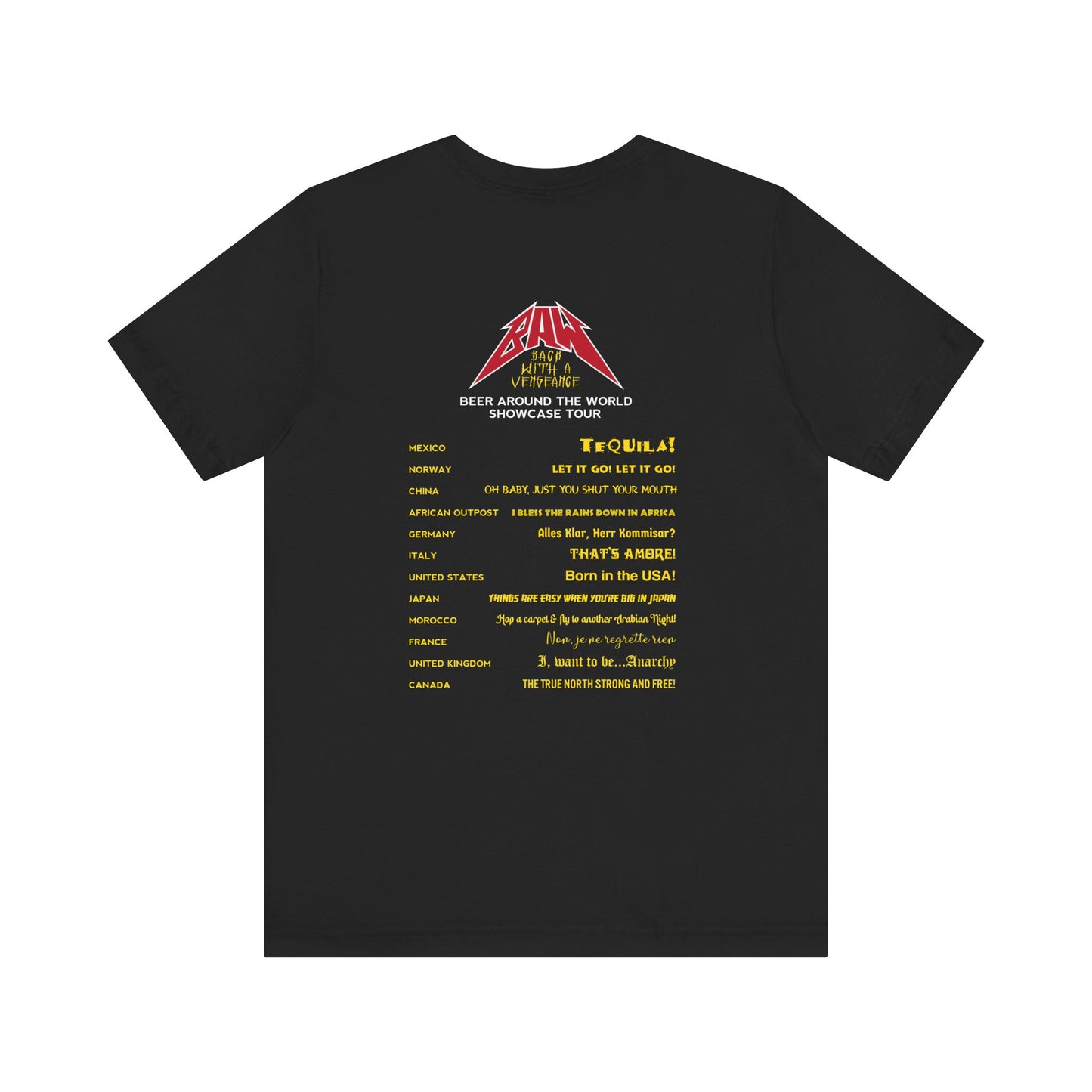Iron Mickey Epcot World Destruction Tour Group Tee