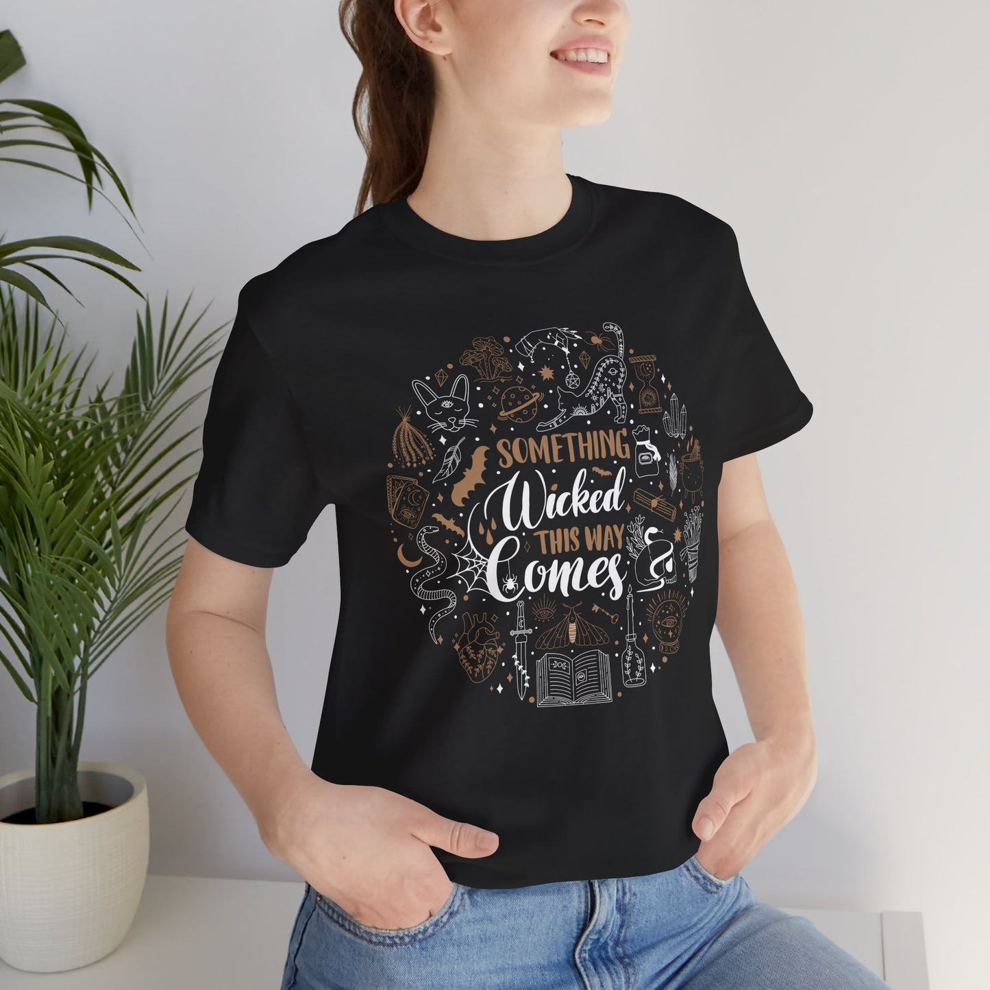 Something Wicked This Way Comes Unisex Halloween Shirt