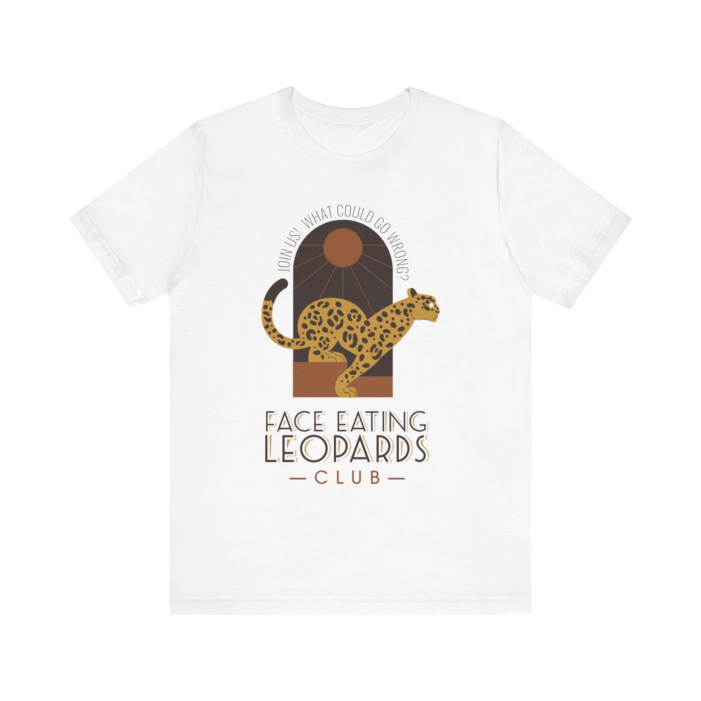 Face-Eating Leopard Party - Unisex Shirt
