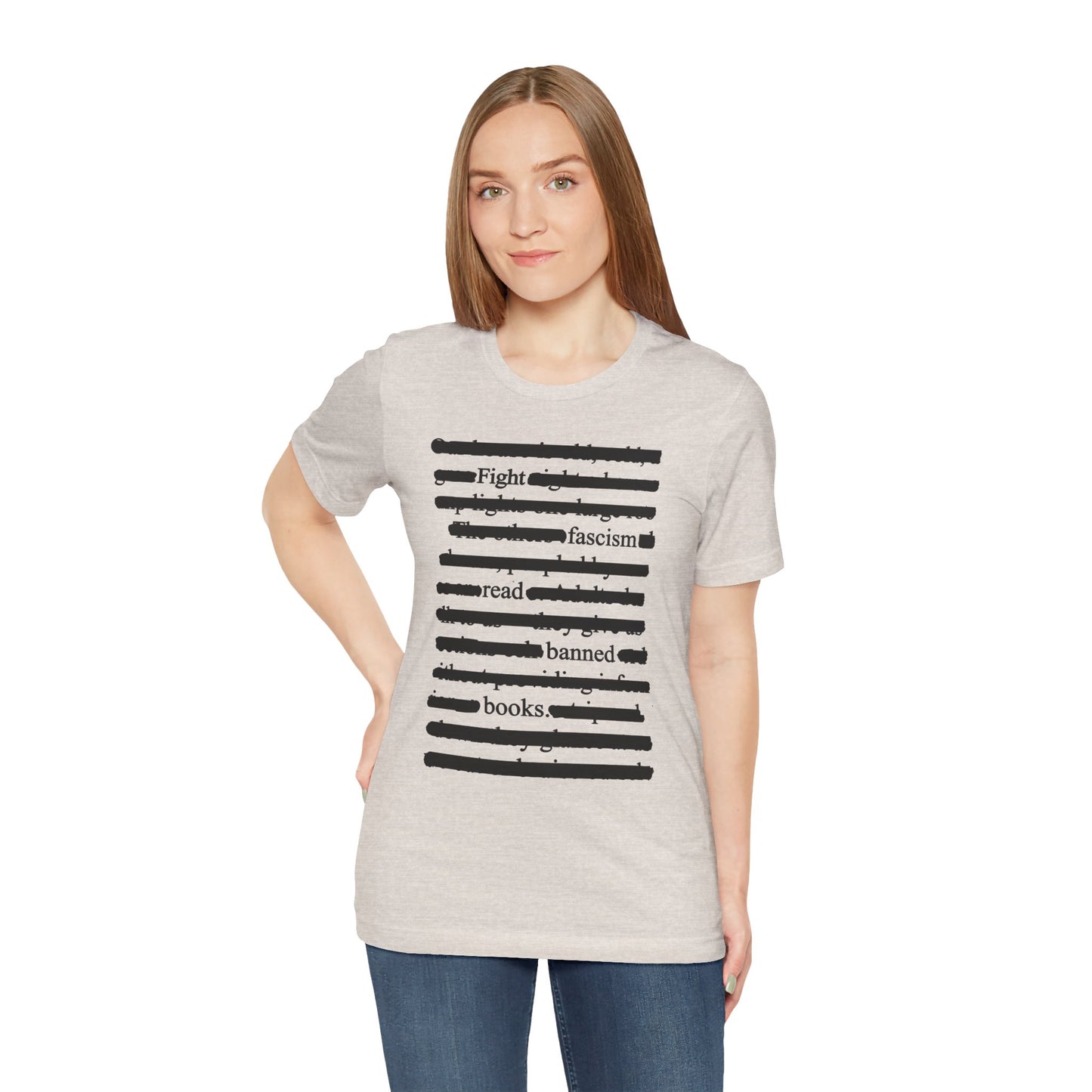 Fight Fascism, Read Banned Books - Unisex Shirt