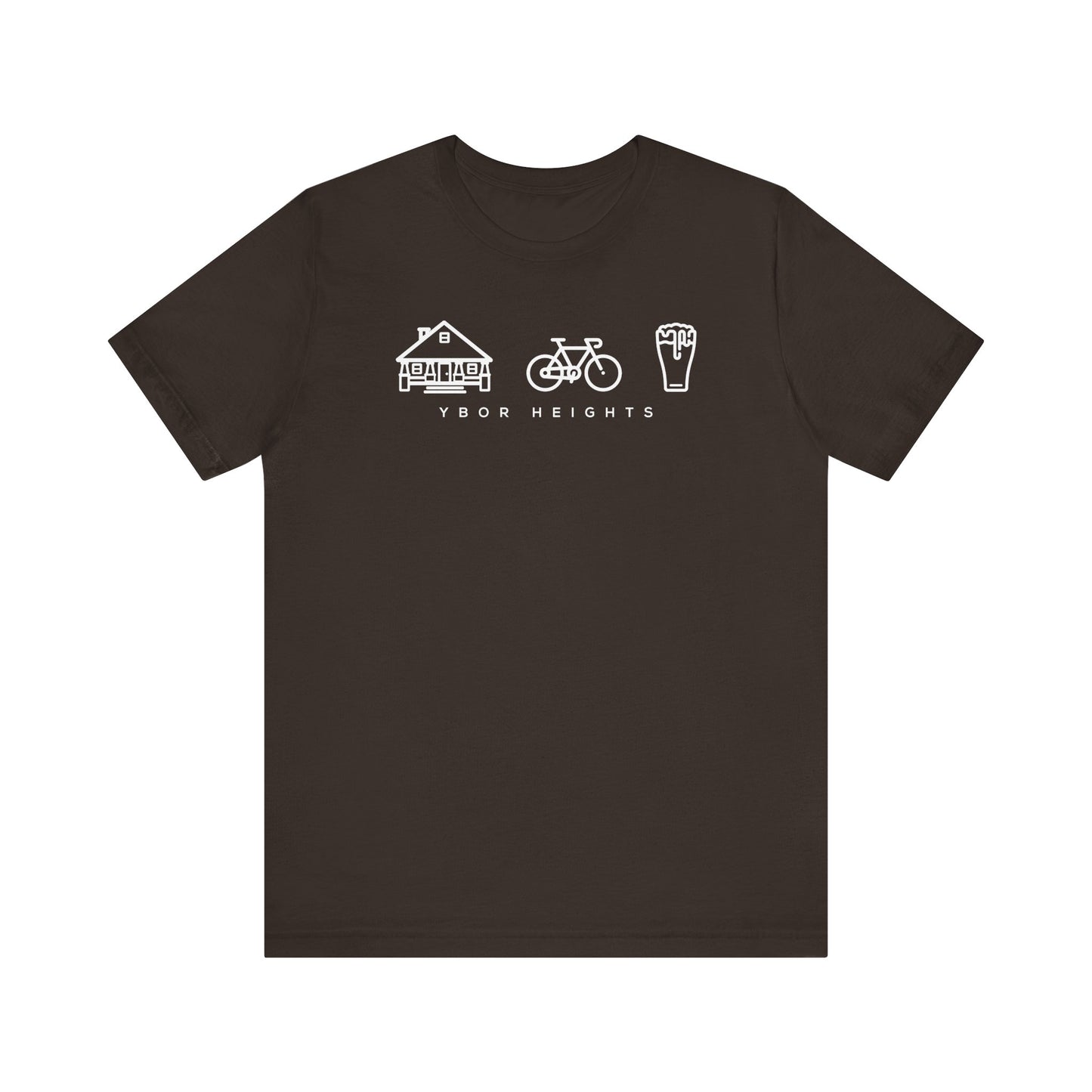 Bungalows, Bikes, and Beers - Ybor Heights Neighborhood Pride Shirt