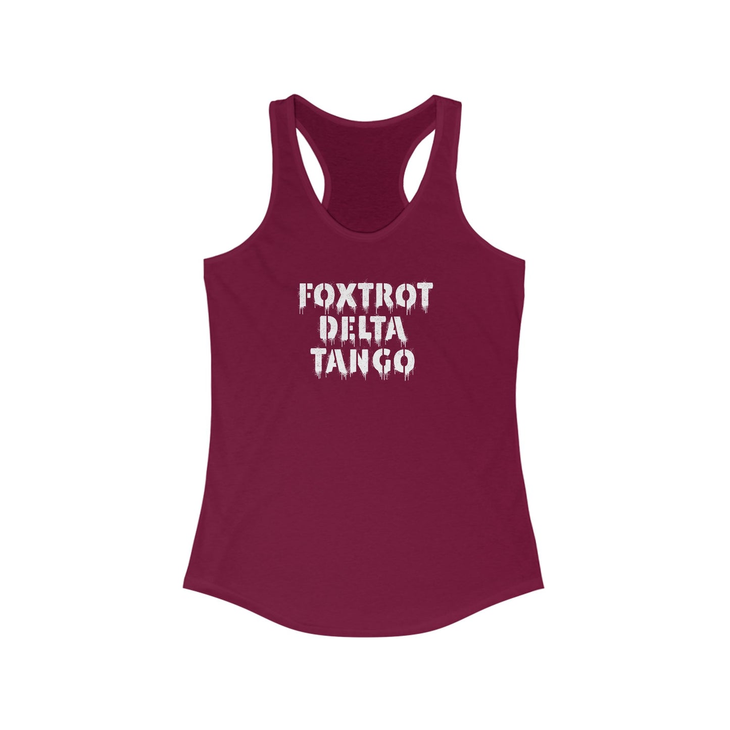 Foxtrot Delta Tango - FDT Racerback Tank