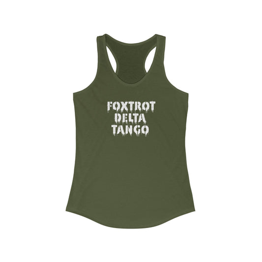 Foxtrot Delta Tango - FDT Racerback Tank