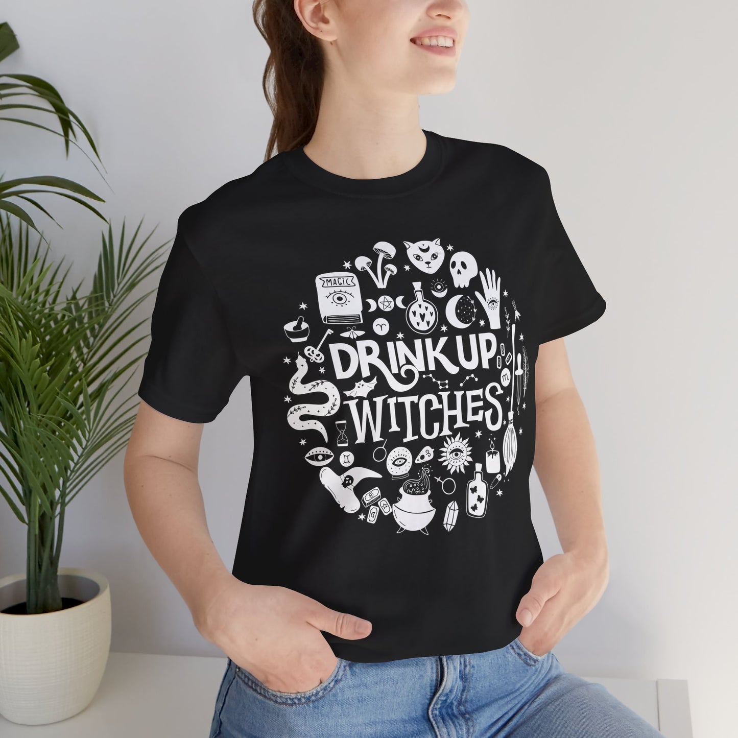 Drink Up Bitches Unisex Halloween Shirt