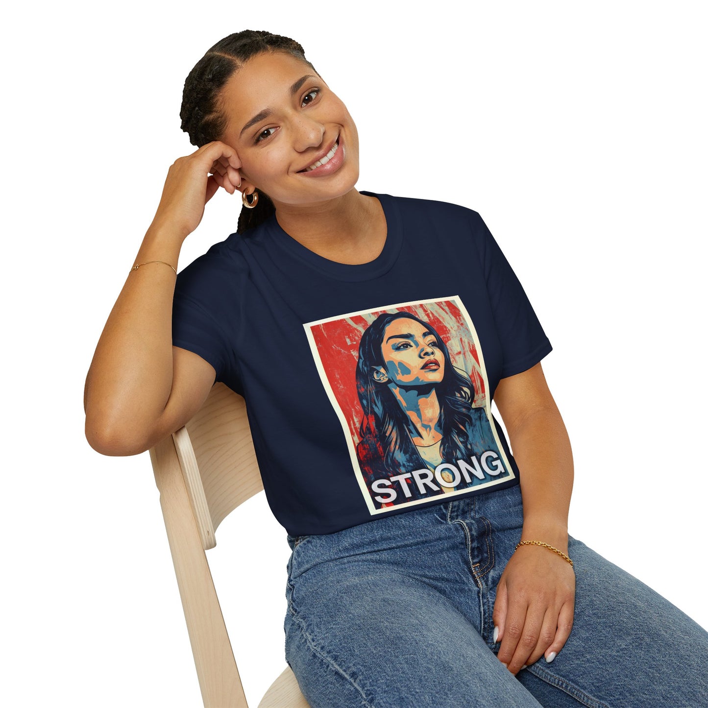 AOC – STRONG Alexandria Ocasio-Cortez Tribute Shirt
