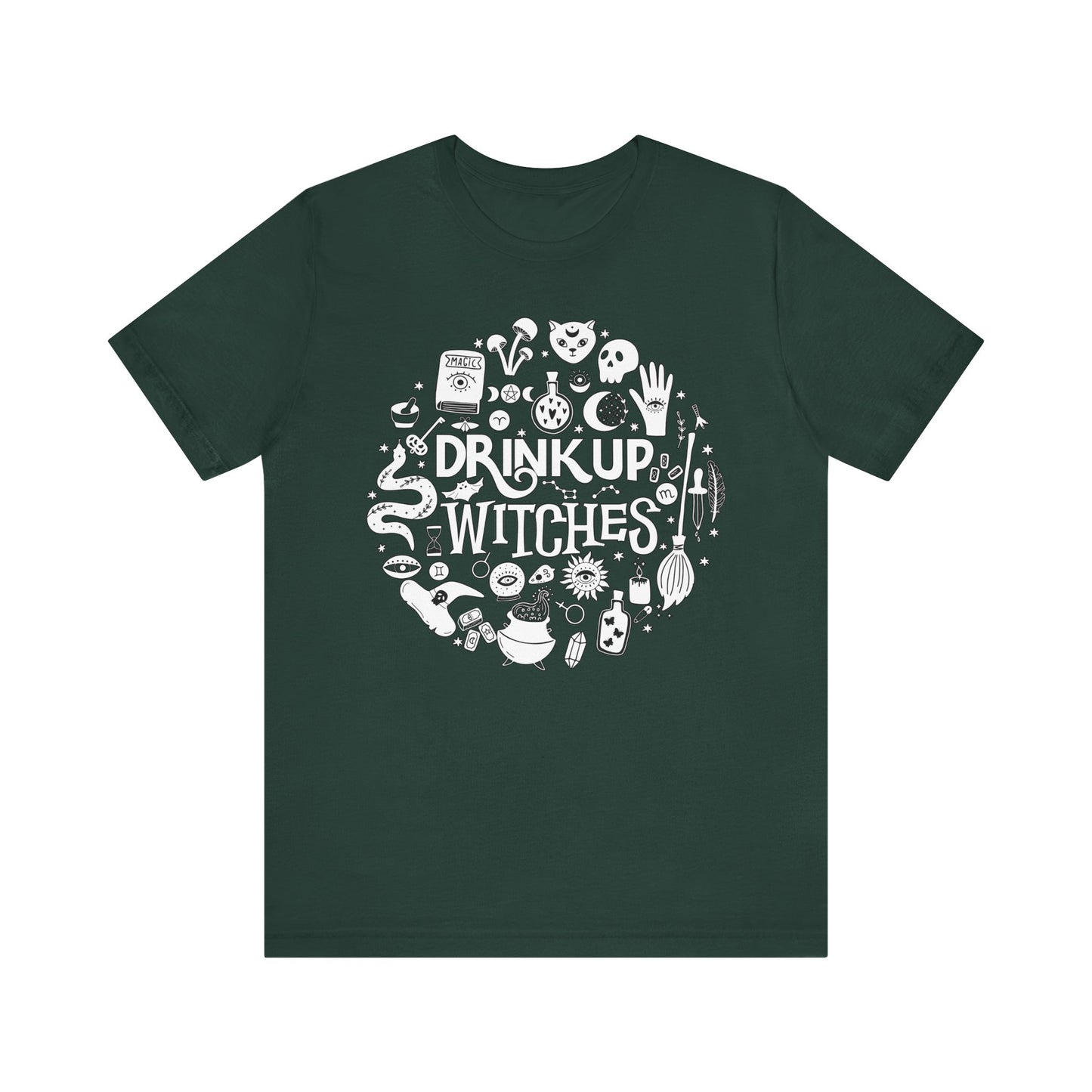 Drink Up Bitches Unisex Halloween Shirt