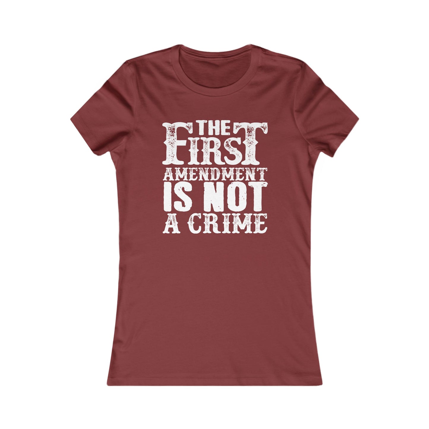 The First Amendment is Not A Crime - Women's Tee
