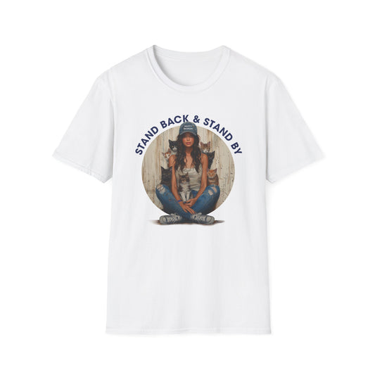 Stand Back & Stand By - Cat Ladies Shirt