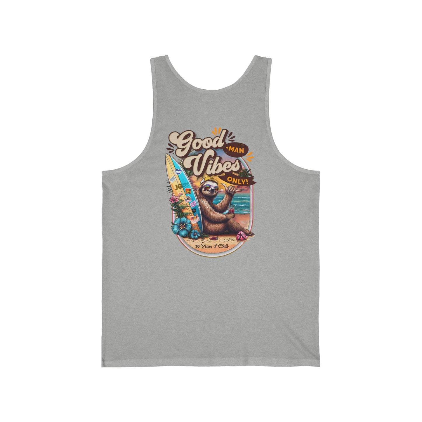 Unisex Tank James Good Vibes Only Birthday Celebration Tank