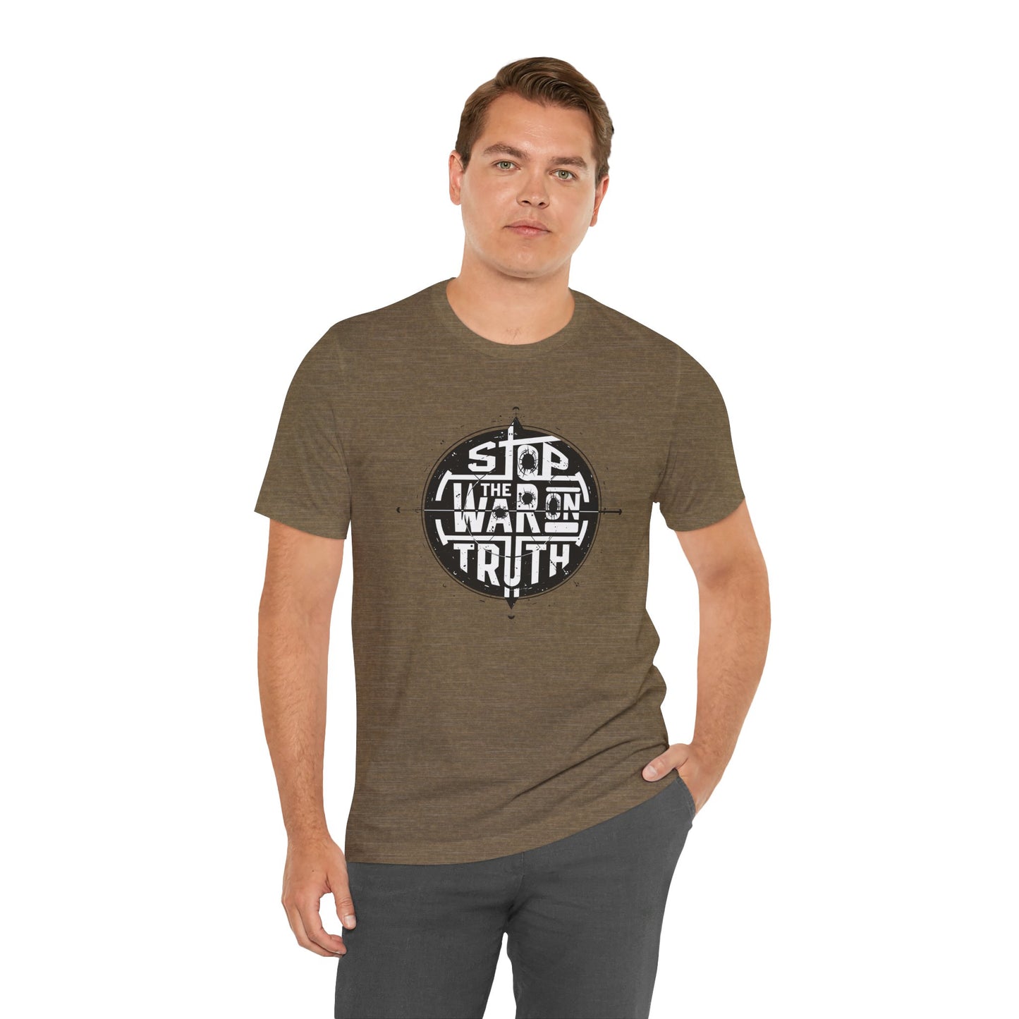 Stop the War on Truth Unisex Tee - Anti-Disinformation