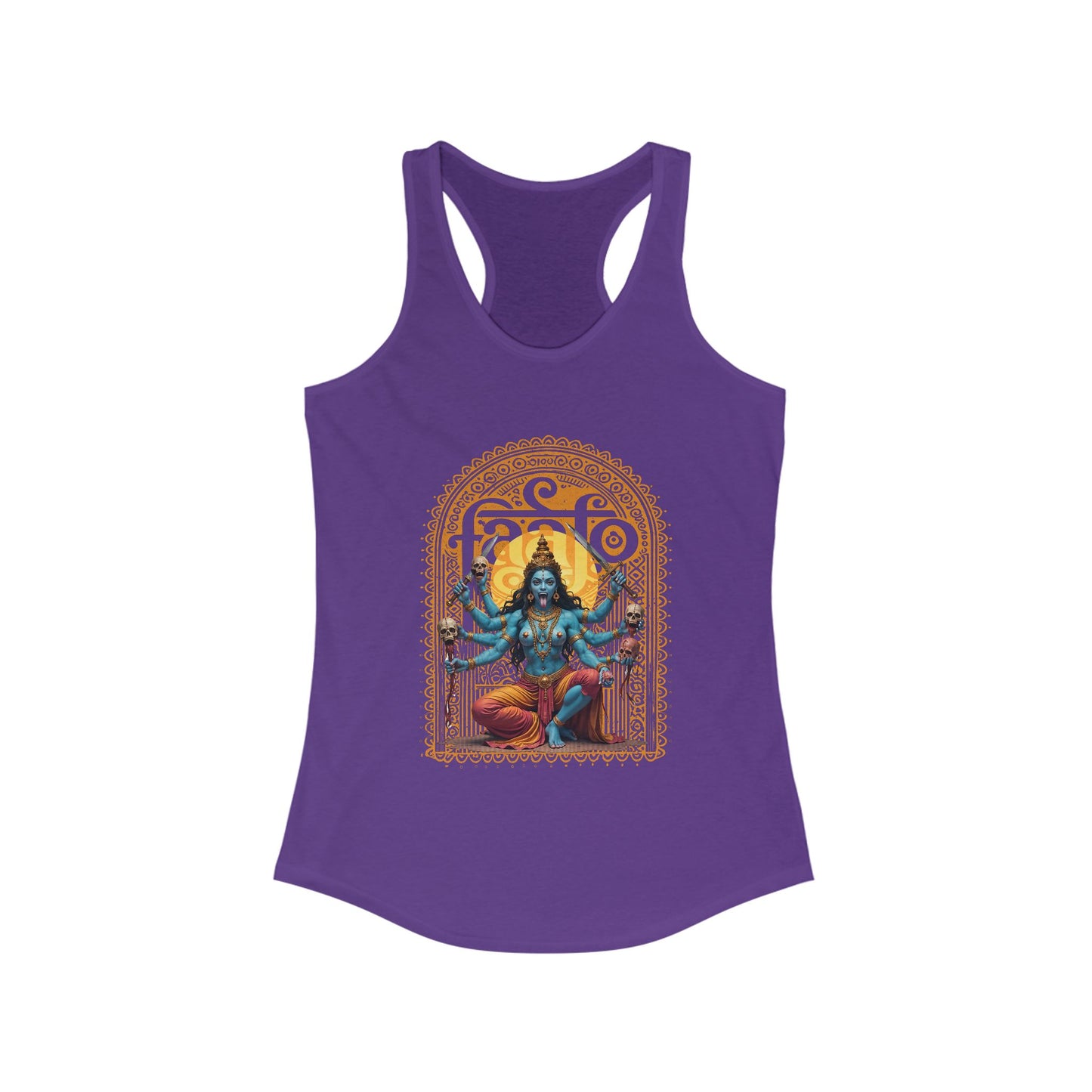Feminist Fury: Goddess Kali Strikes Back - Racerback Tank