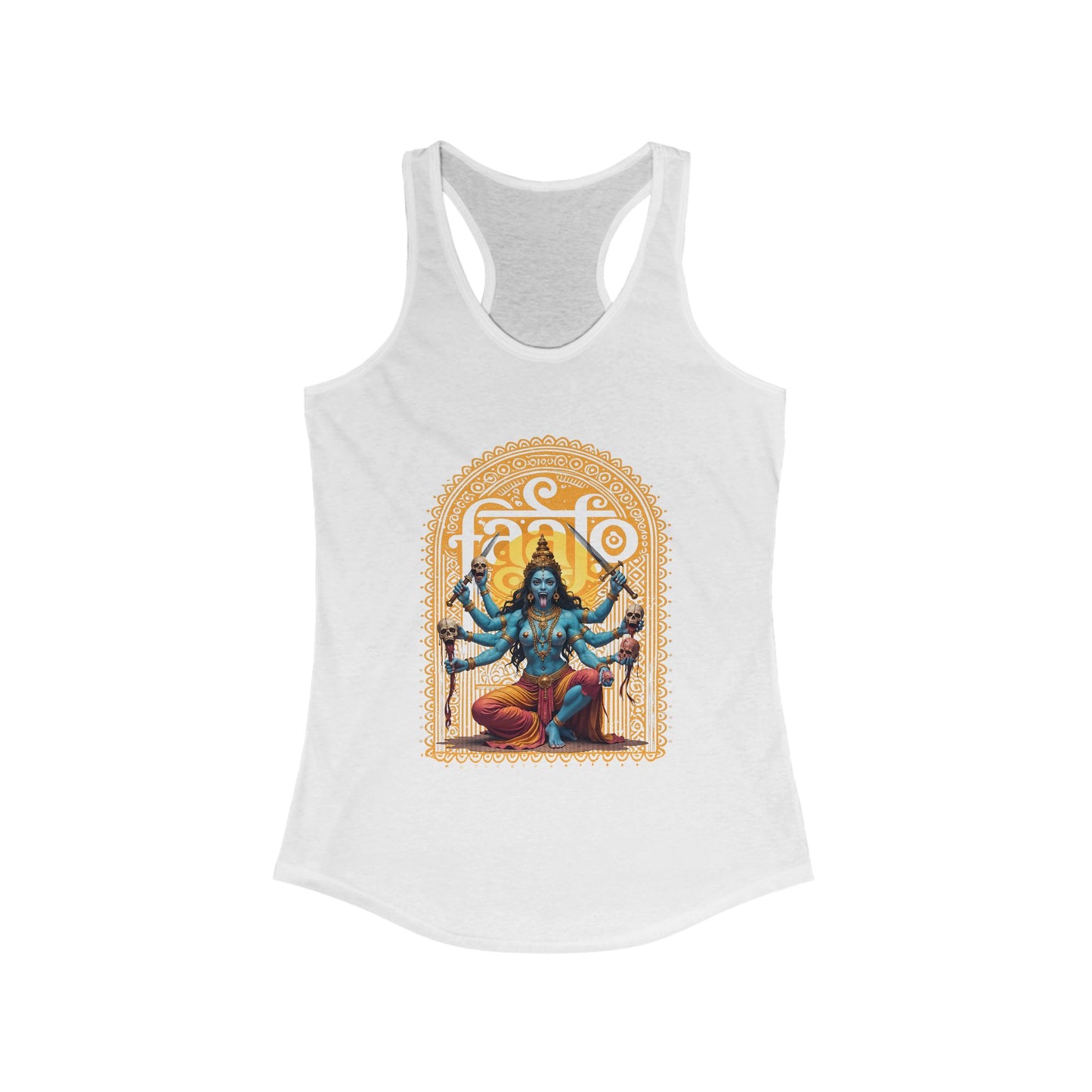 Feminist Fury: Goddess Kali Strikes Back - Racerback Tank