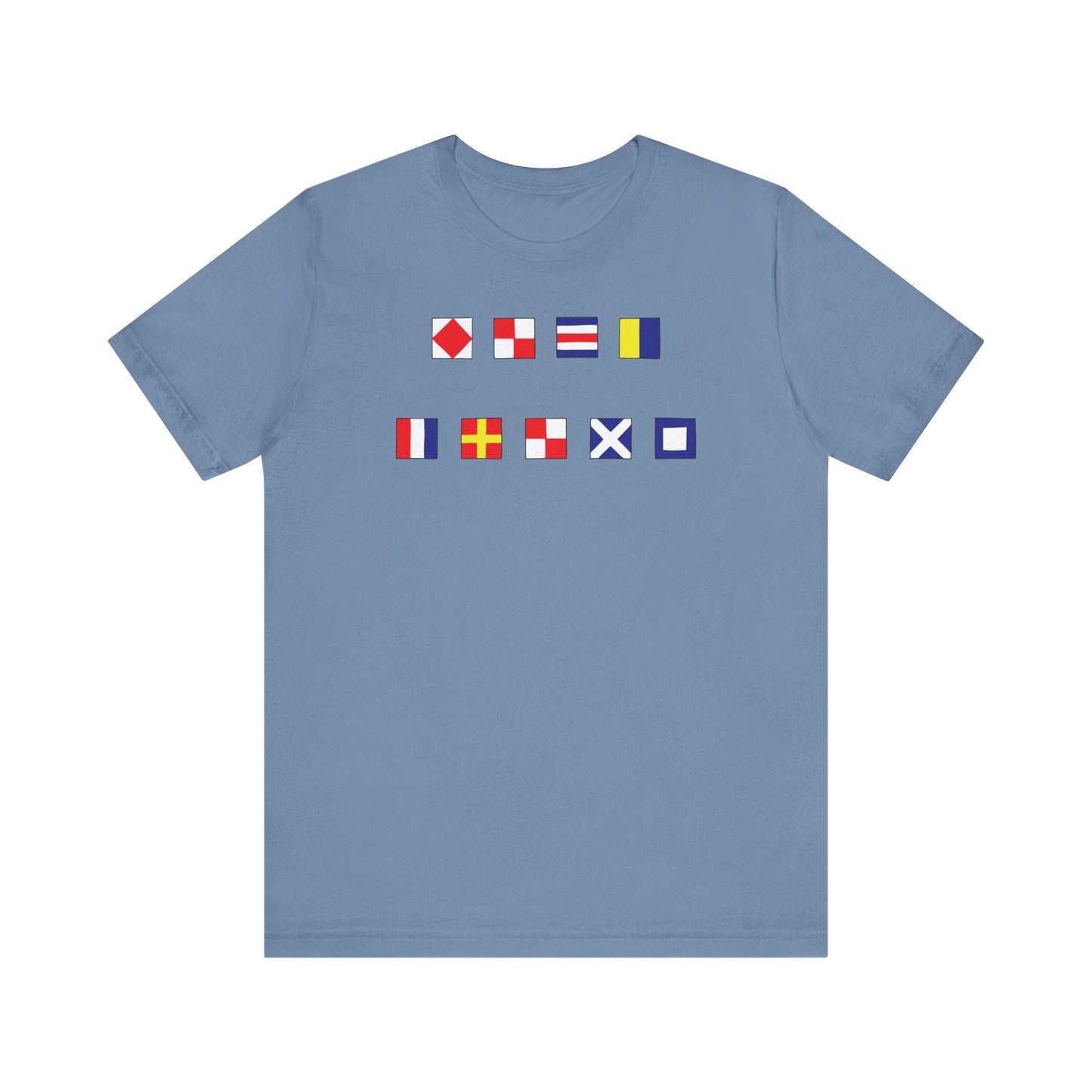 FvCK TRUMP | Nautical Flag Edition | Unisex Tee