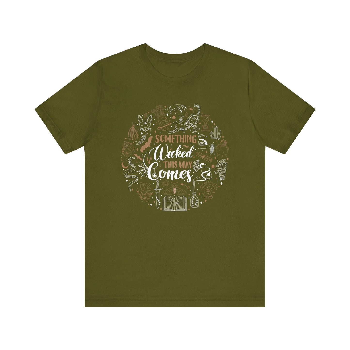 Something Wicked This Way Comes Unisex Halloween Shirt
