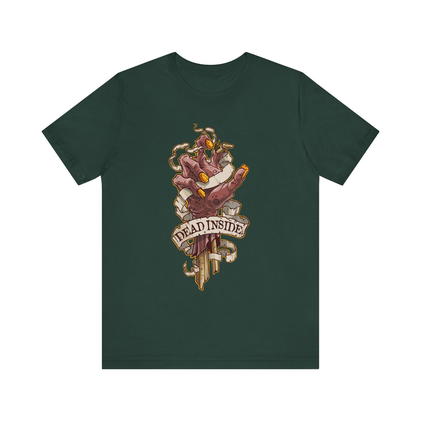 Dead Inside - Zombie Hand Unisex Halloween Shirt