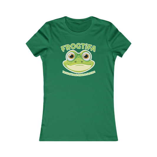 FROGTIFA - Tactical Toads Against Fascism - Women's Favorite Tee