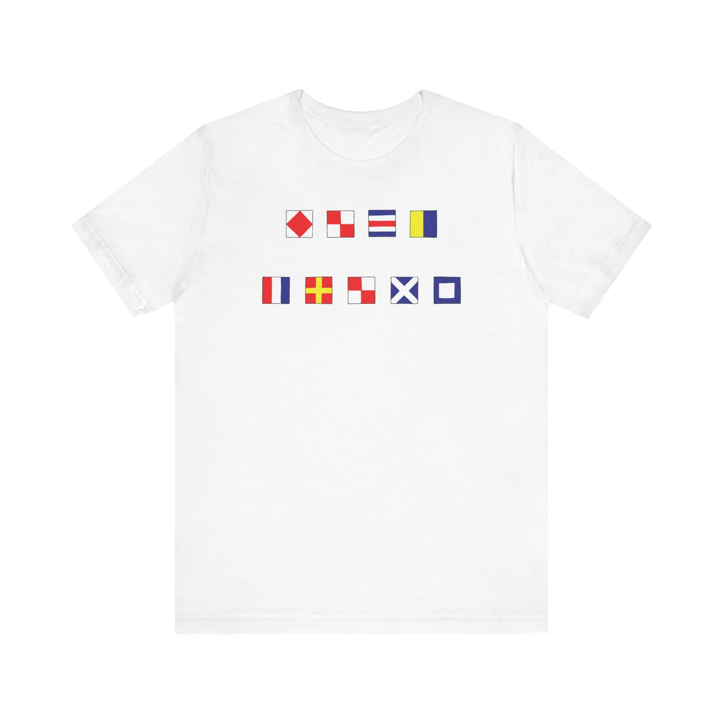 FvCK TRUMP | Nautical Flag Edition | Unisex Tee