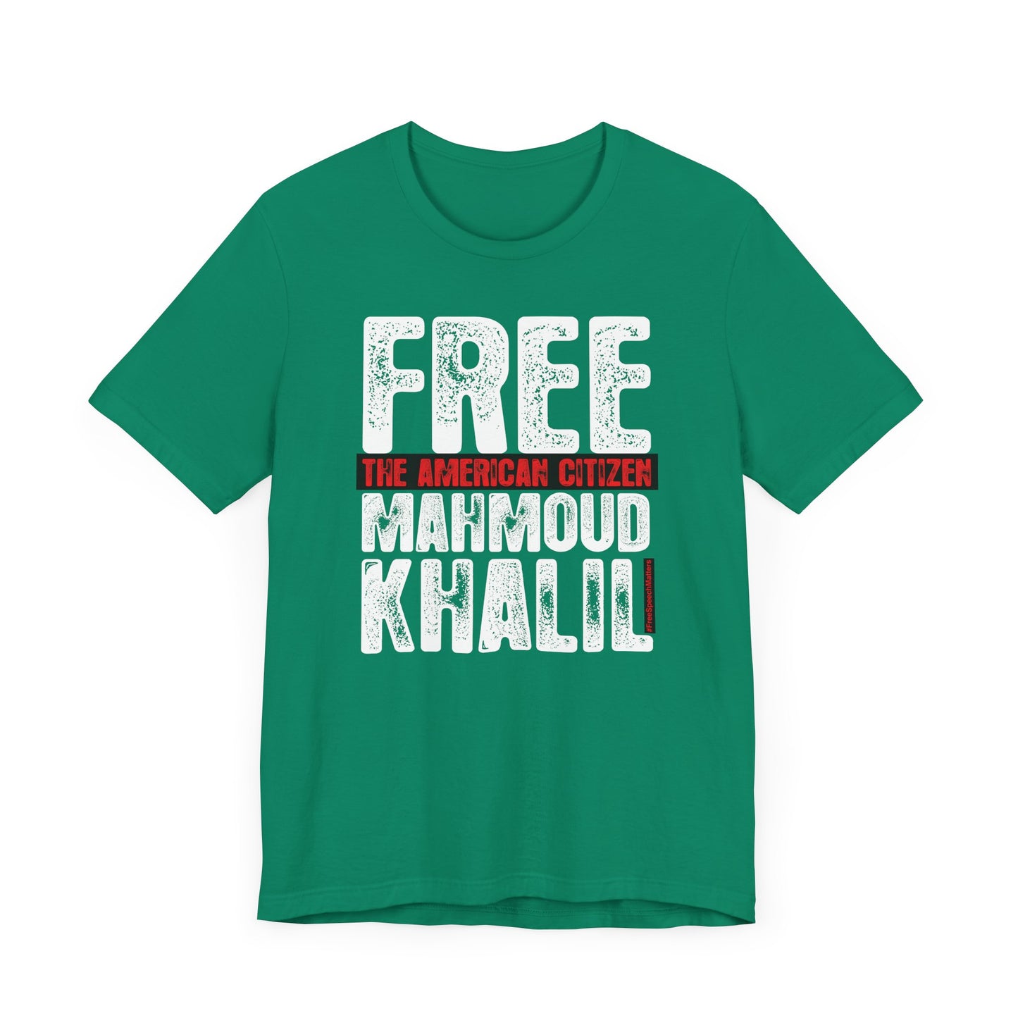 Free Mahmoud Khalil – #FreeSpeechMatters - Unisex Tee