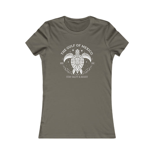 Gulf of México Women's Tortuga Tee - Stay Salty & Resist