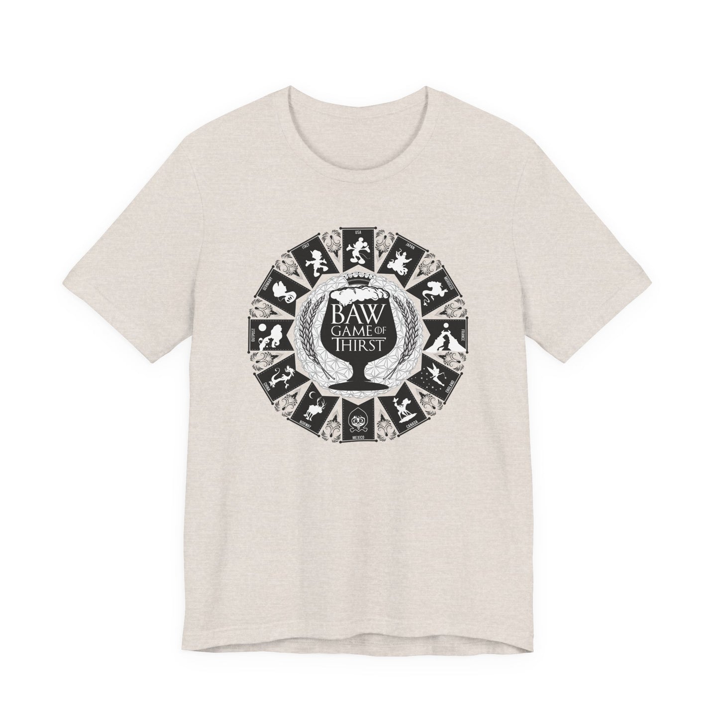 Game of Thirst Epcot Group Drinking Shirt