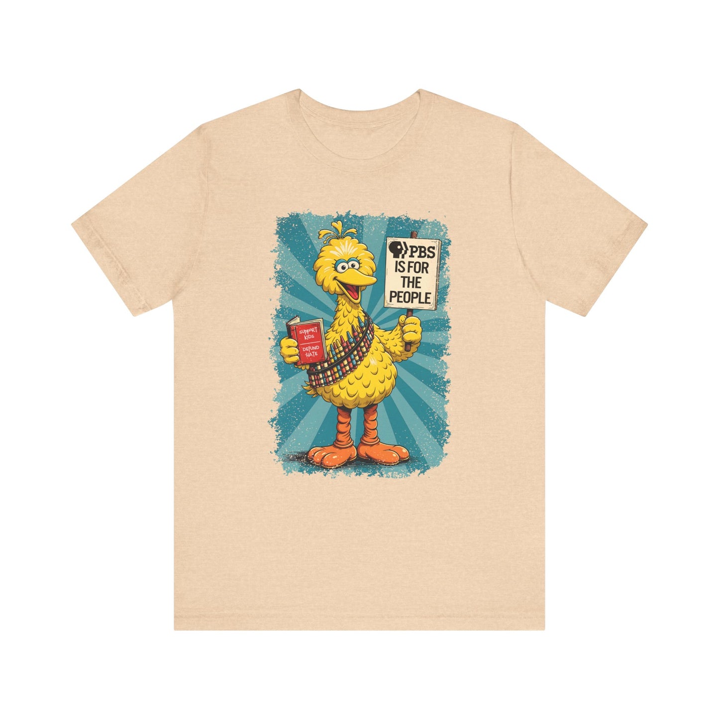 Big Bird Protest Tee - SAVE PBS