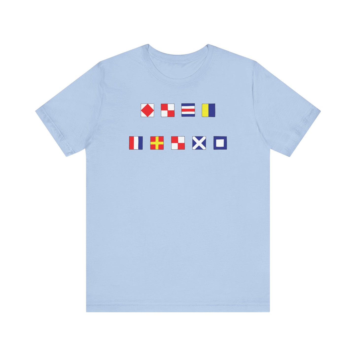 FvCK TRUMP | Nautical Flag Edition | Unisex Tee