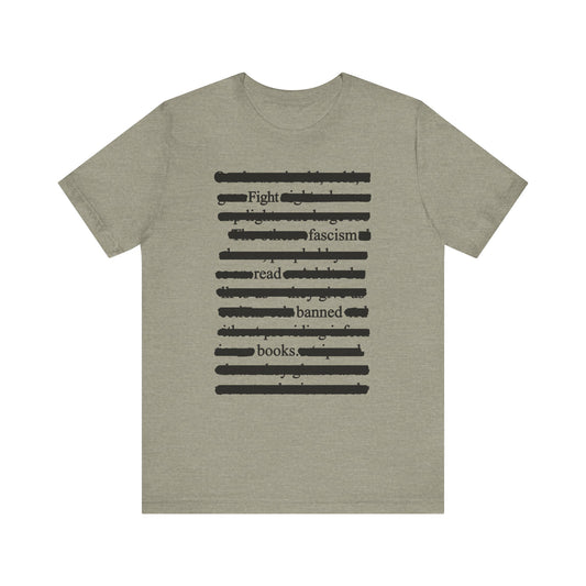 Fight Fascism, Read Banned Books - Unisex Shirt
