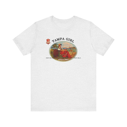 Tampa Girl Cigar Box Art Tee
