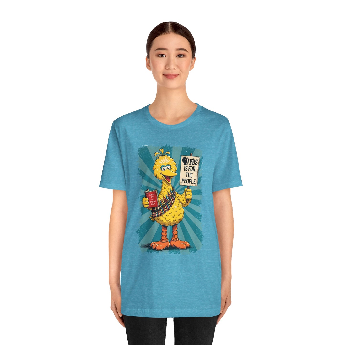 Big Bird Protest Tee - SAVE PBS