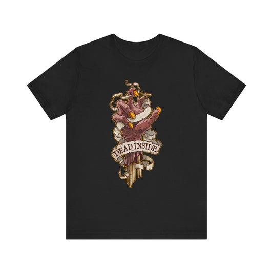 Dead Inside - Zombie Hand Unisex Halloween Shirt