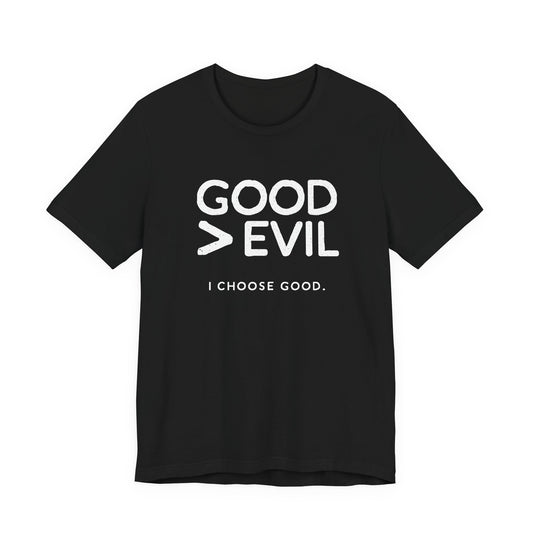 Good > Evil - Tribute to Renee Nicole Good - Short Sleeve Unisex Shirt