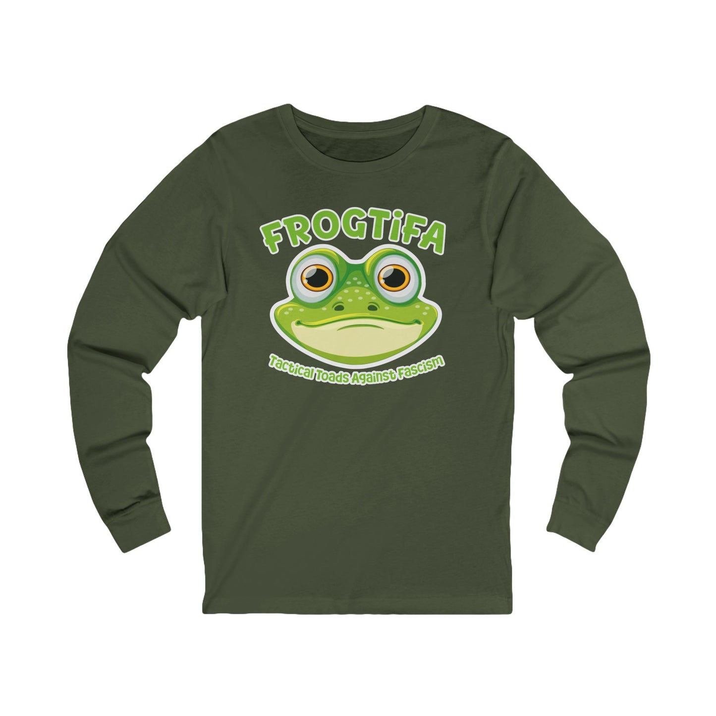 FROGTIFA - Tactical Toads Against Fascism - Long Sleeve
