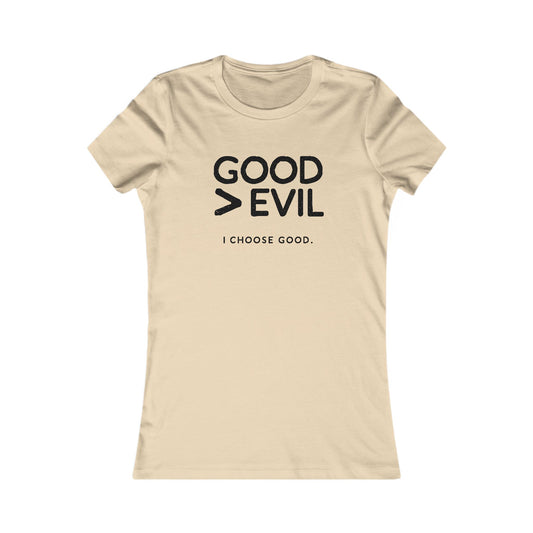Good > Evil - Renee Good Tribute - Women's Tee